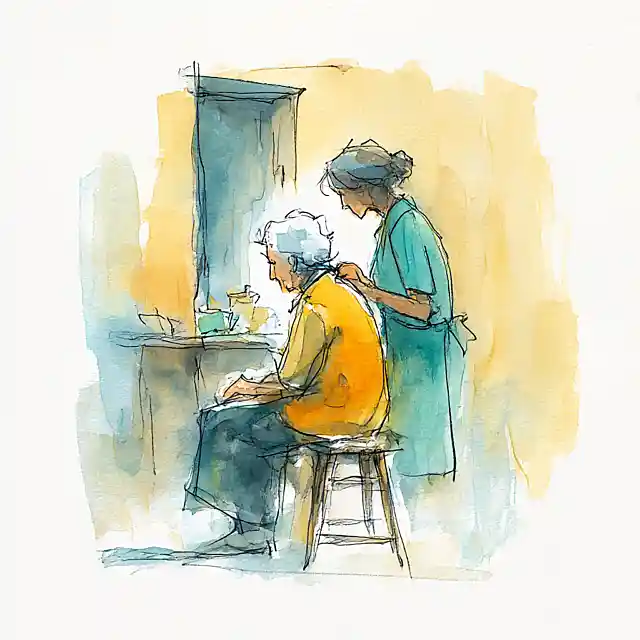 Körperpflege Demenzbetreuung zu Hause